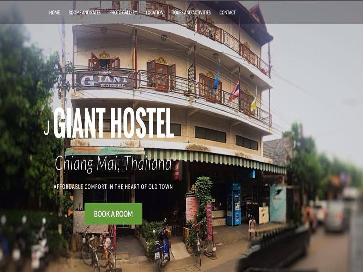 J Giant Hostel Čiang Mai Exteriér fotografie